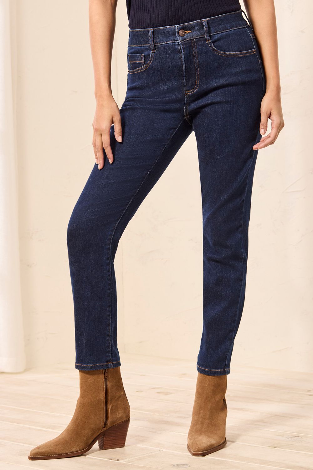 Jean Sophia Boundless Slim ankle, Colour: Dark Night, Size: S
