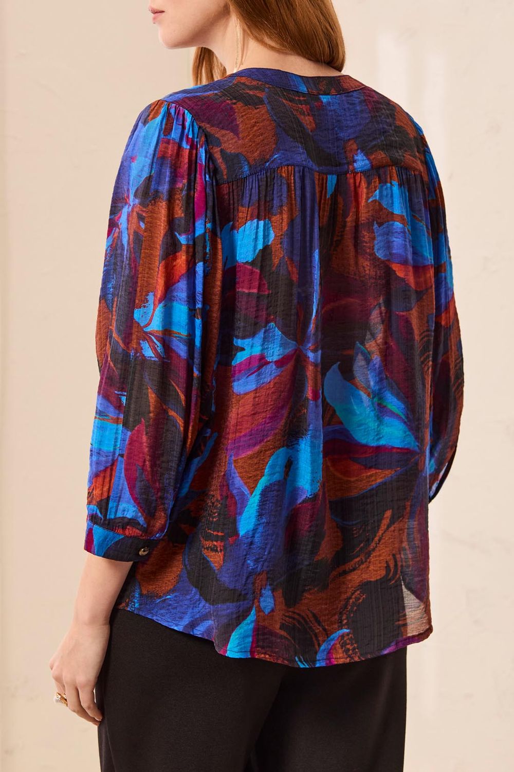 Blouse Wide  Dolman Sleeve