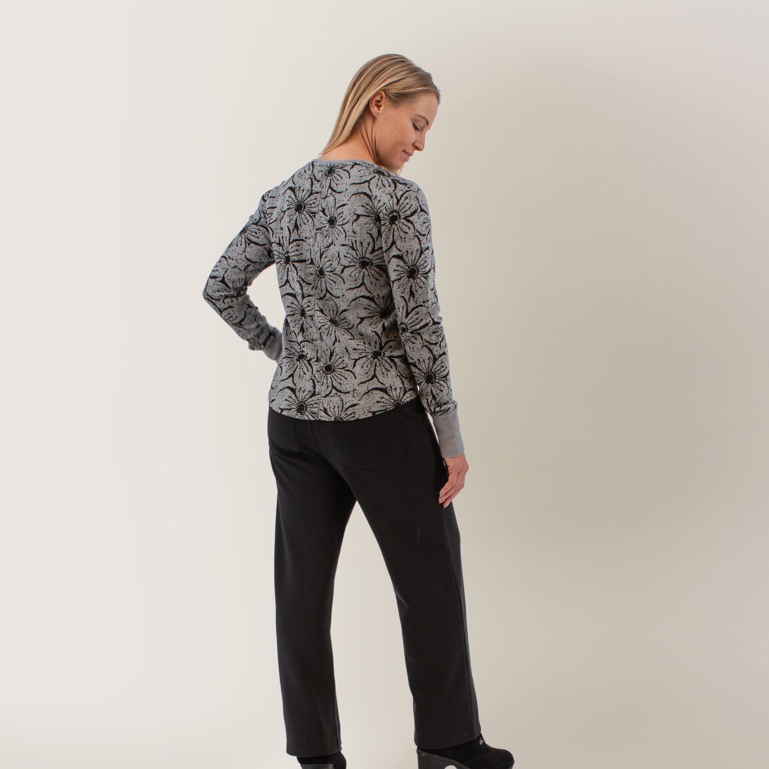 Top Sylvan Floral Thermal L/S
