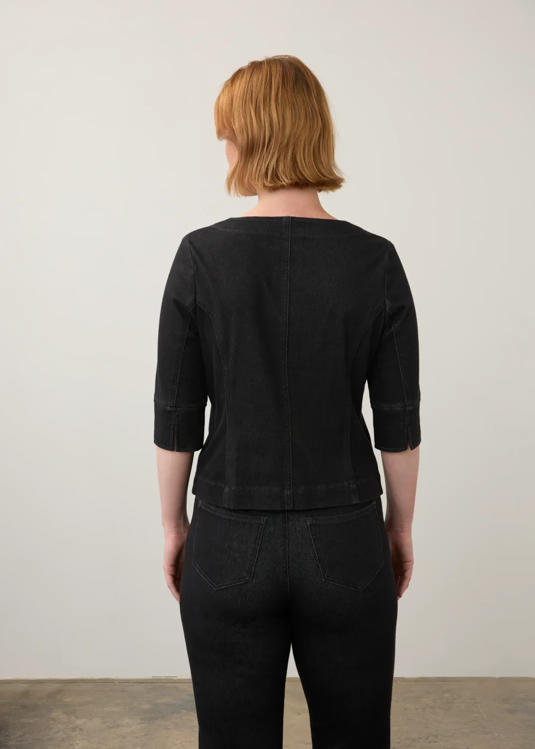 Shirt Jacket 3/4 Sleeve