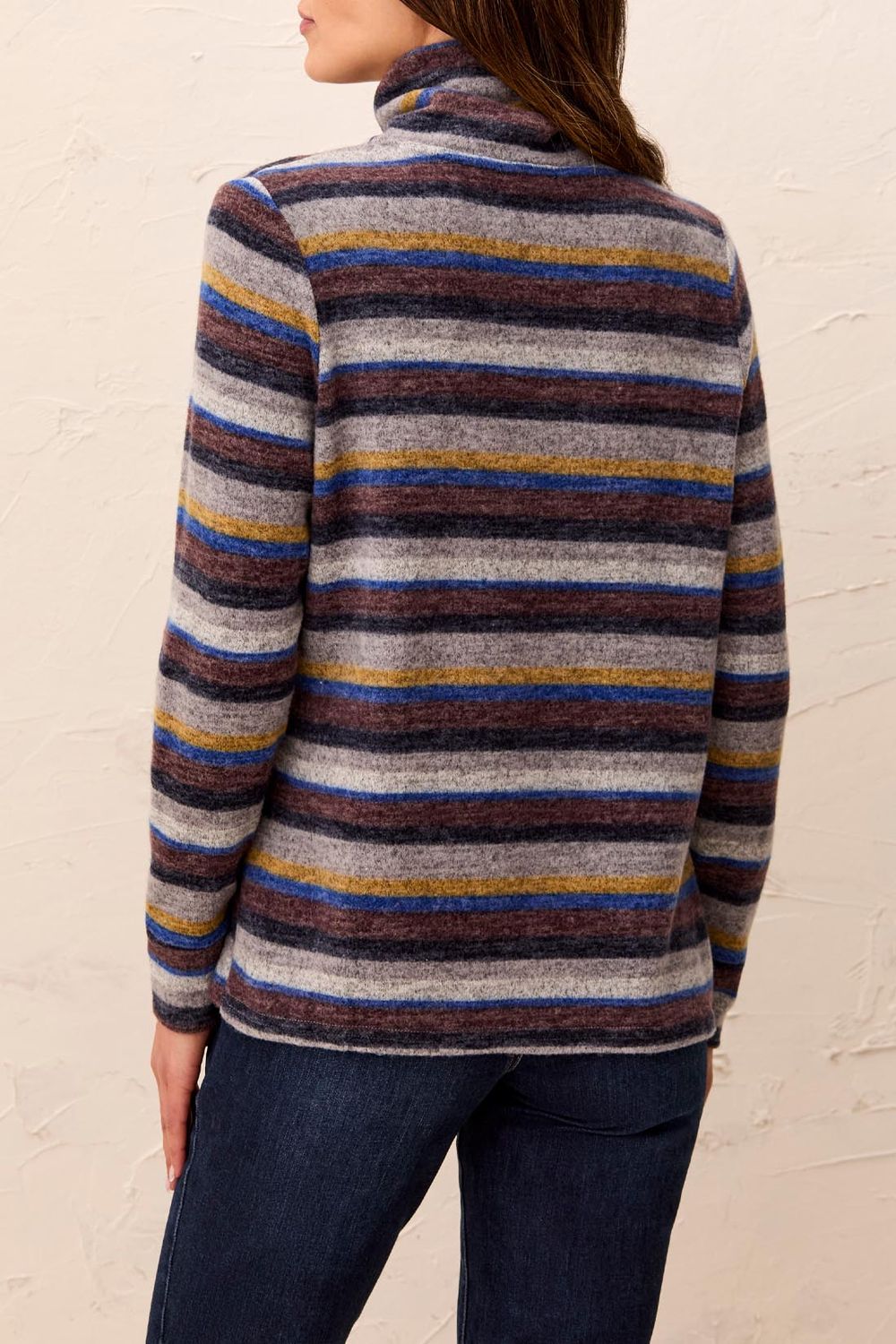 Top Funnel Neck L/S with Side Slits
