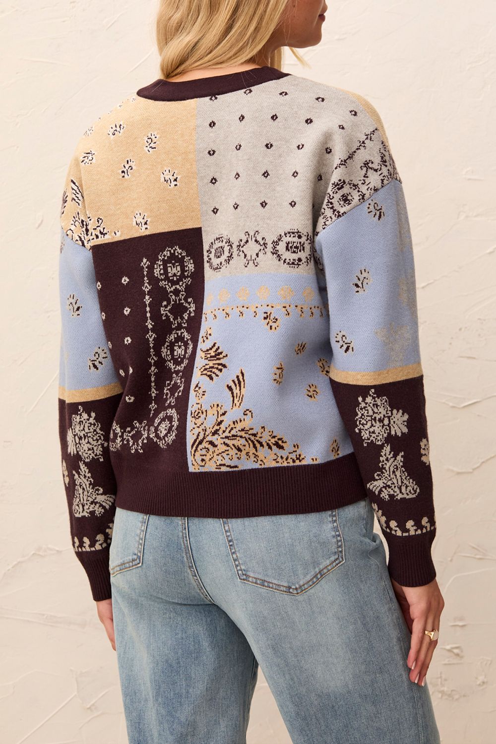 Sweater Cardigan Wear 2 ways