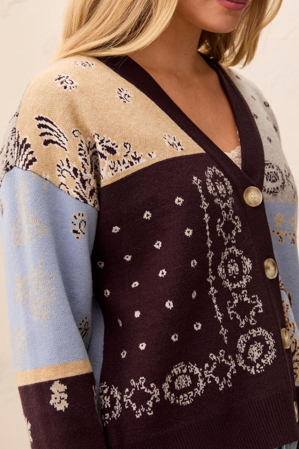 Sweater Cardigan Wear 2 ways