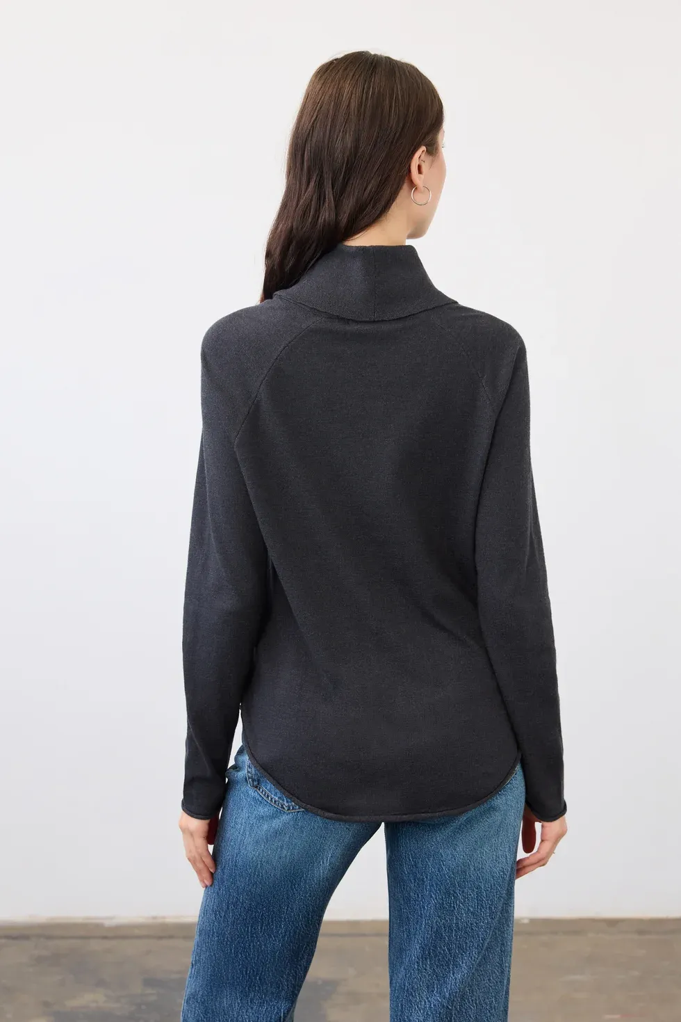 Sweater Cowl Neck 2 front Pockets