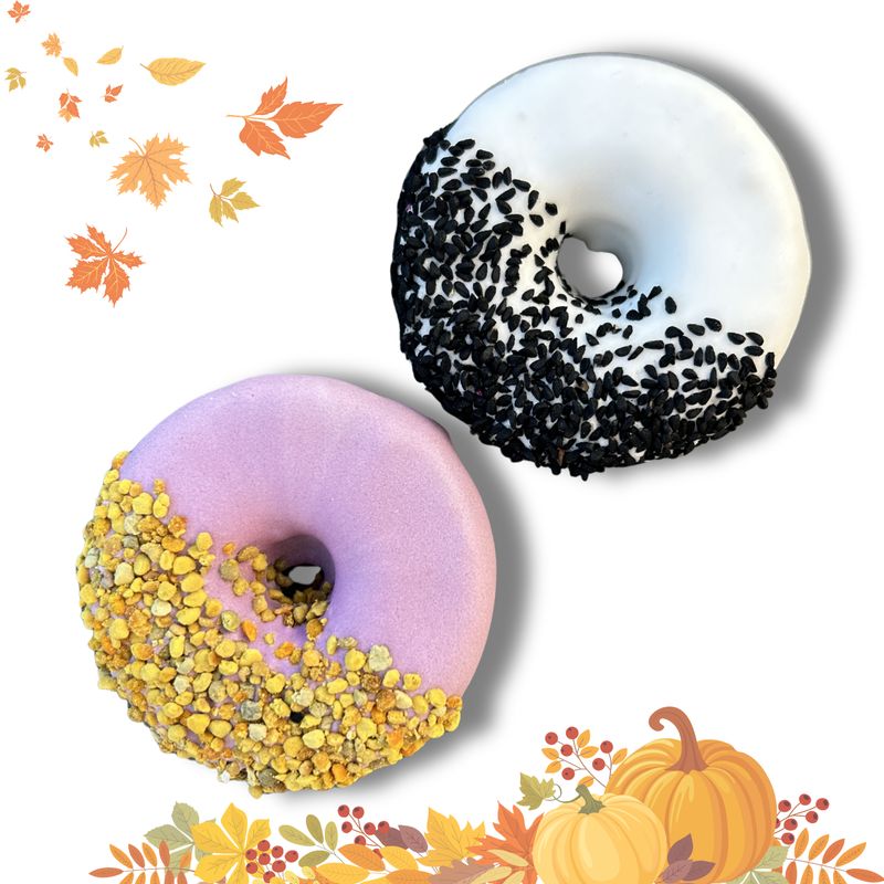 Donut pyłek pszczeli/czarnuszka
