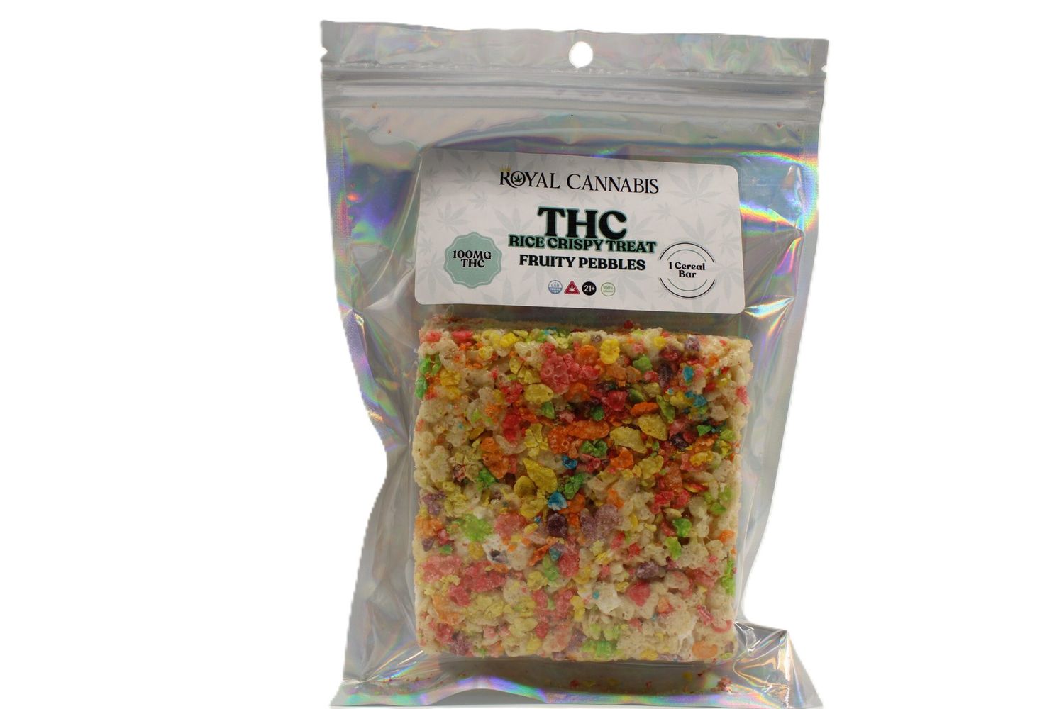 FRUITY PEBBLES CEREAL BAR (100MG D9 THC)
