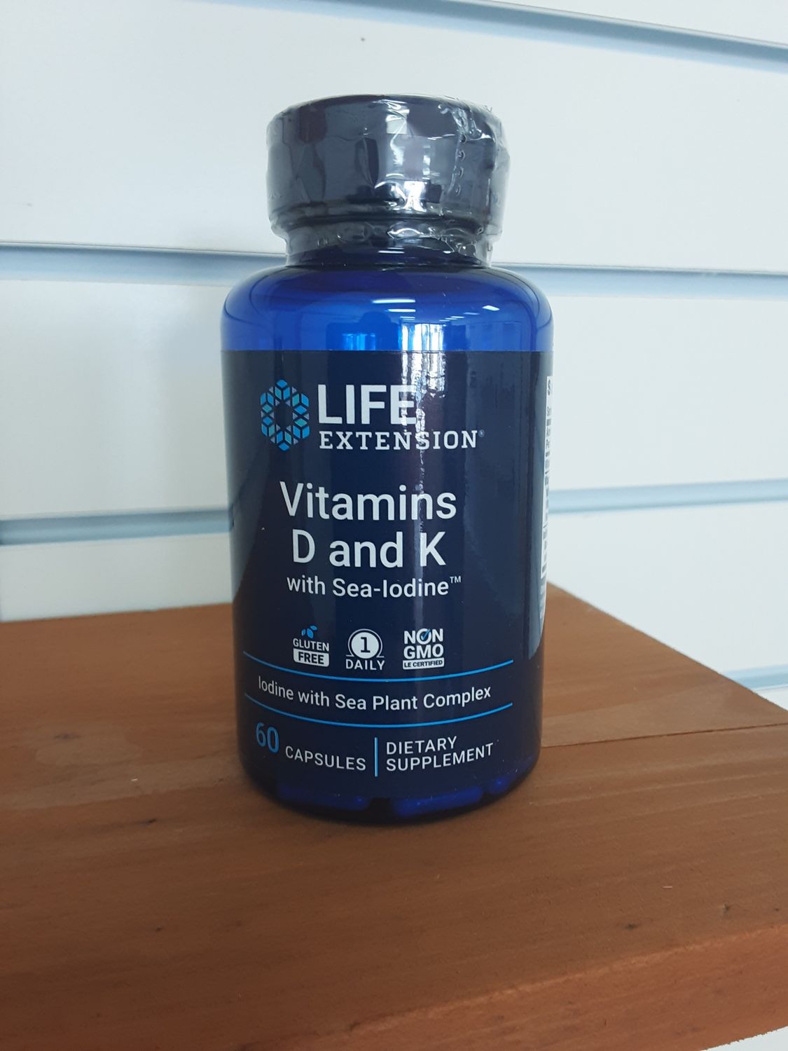 Vitamins D and K with Sea Iodine