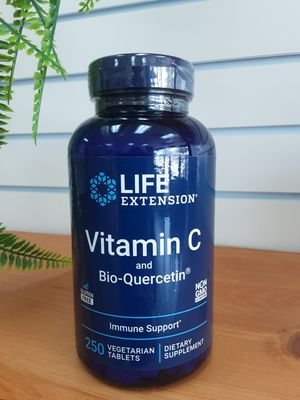 Vitamin C and Bio-Quercetin, 250 tablets