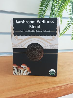 Mushroom Wellness Blend herbal tea bags