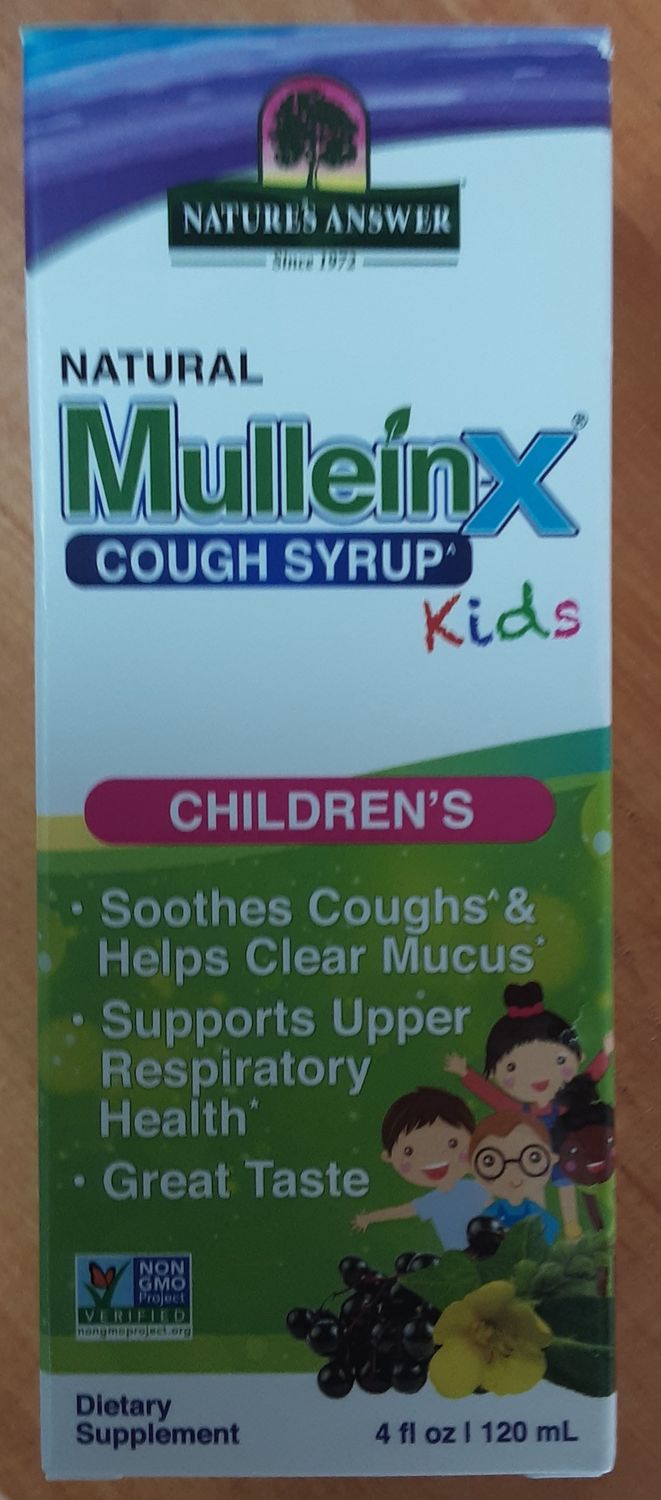 Mullein X Cough Syrup, Kids