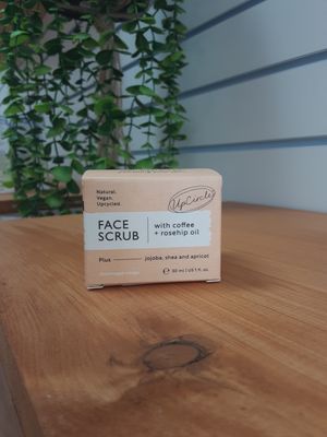 Face Scrub with coffee &amp; rosehip oil