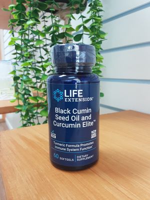 Black Cumin Seed Oil and Curcumin Elite
