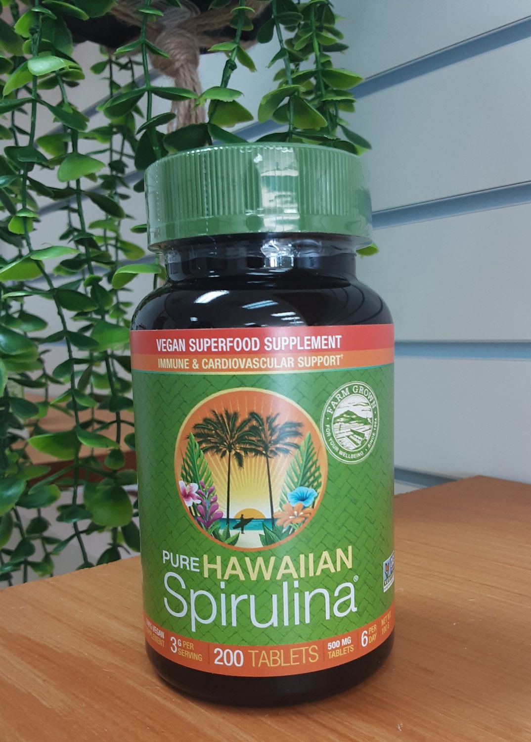 Spirulina, Pure Hawaiian 200 tablets