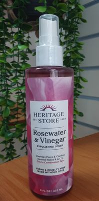 Rosewater and Vinegar Exfoliating Toner