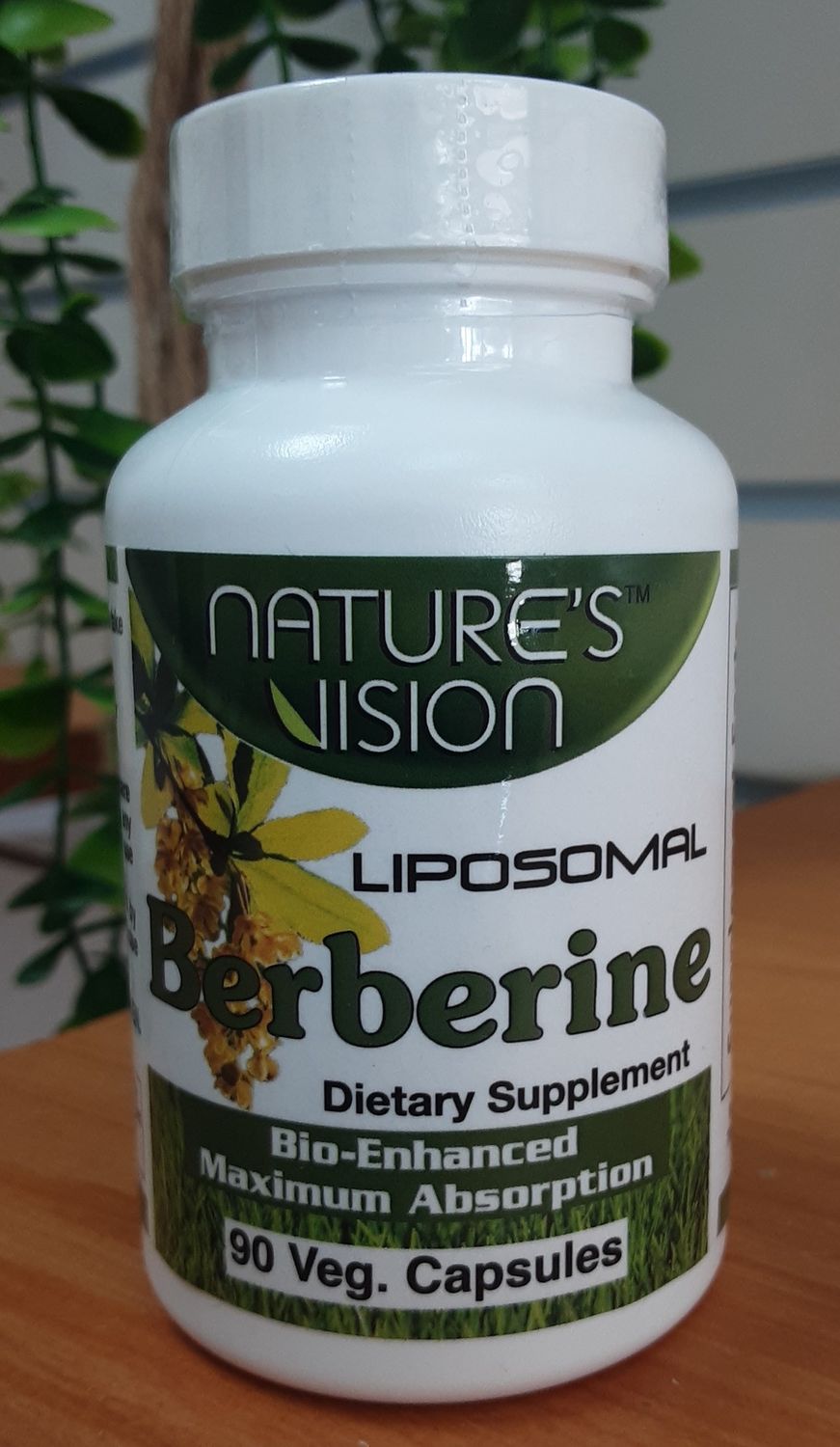 Berberine,  Liposomal capsules