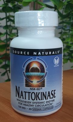 Nattokinase 100 mg, 30 capsules