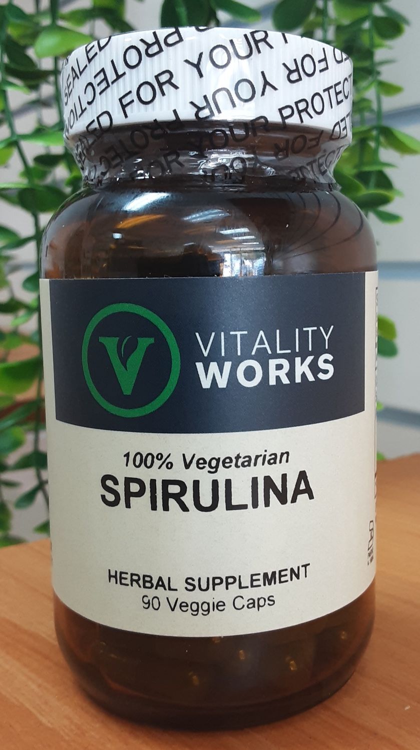 Spirulina, 90 capsules