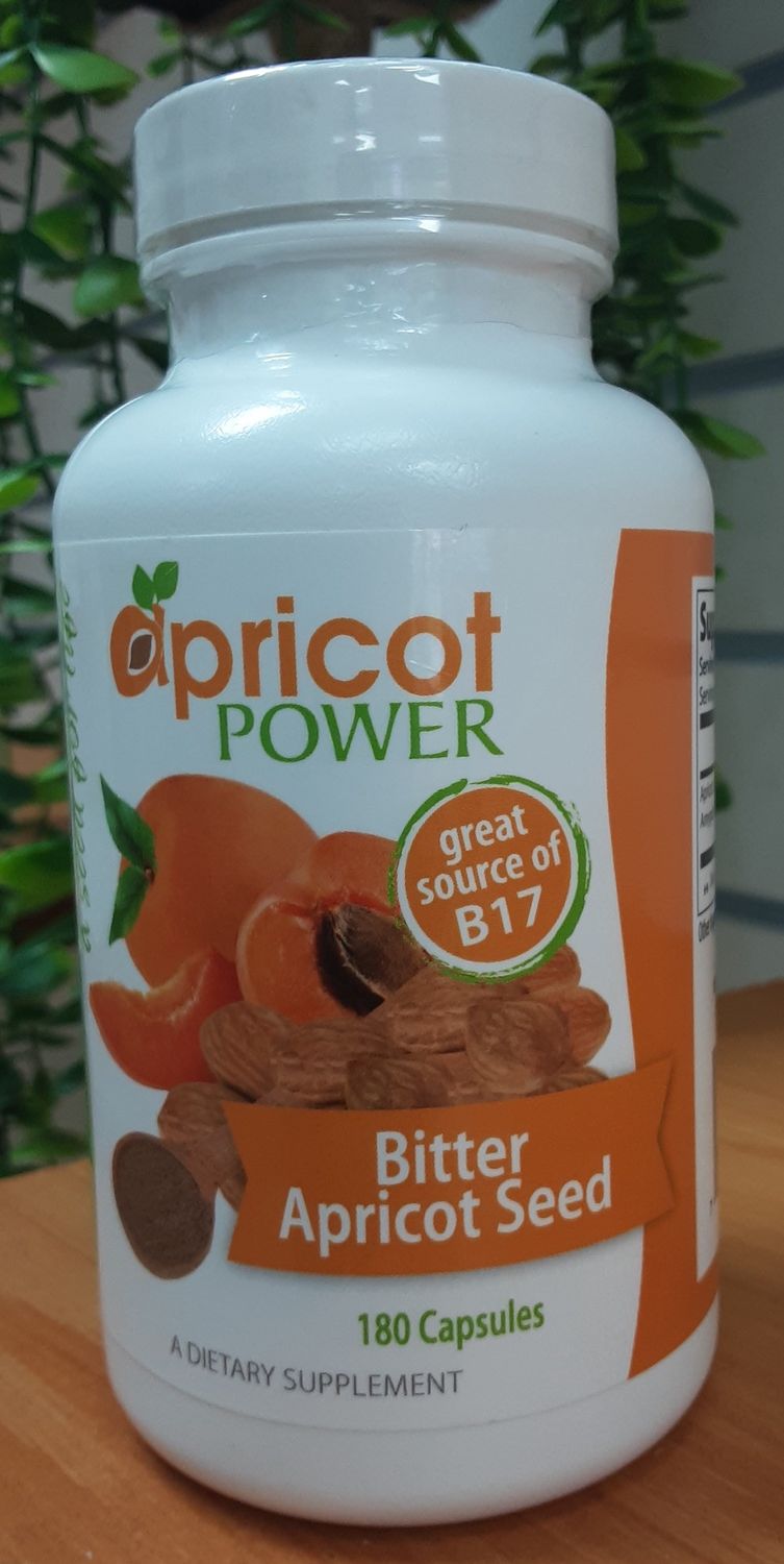 Bitter Apricot Seed, 180 capsules