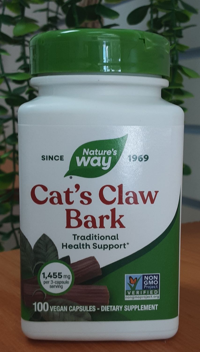 Cat's Claw Bark, 100 capsules