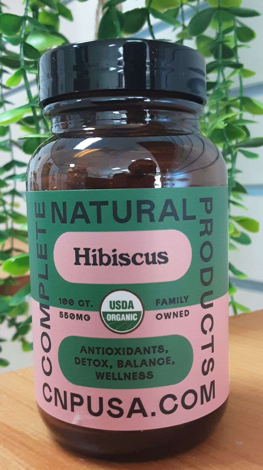 Hibiscus, 100 capsules