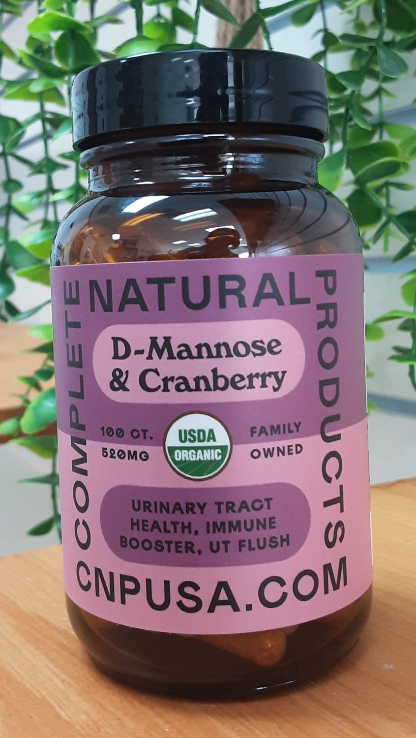D-Mannose &amp; Cranberry capsules