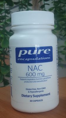 NAC 600 mg, 30 capsules