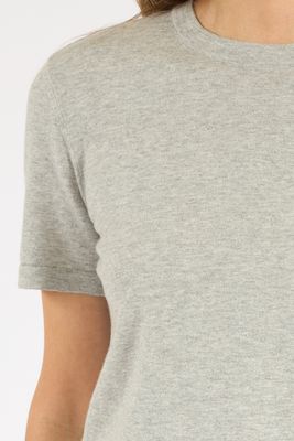 Cotton Cashmere Short Sleeve Tee