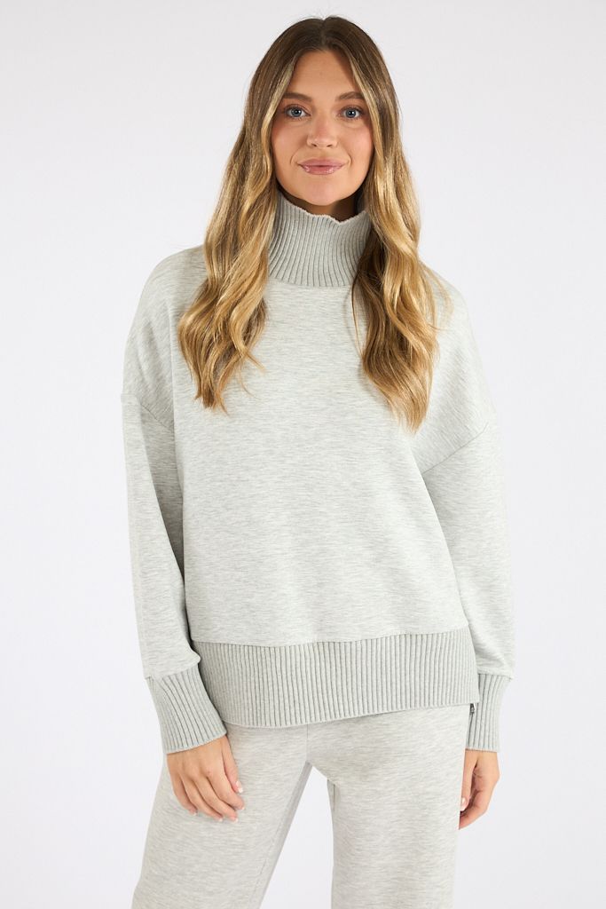 Barker High Neck Sweat, Varley 