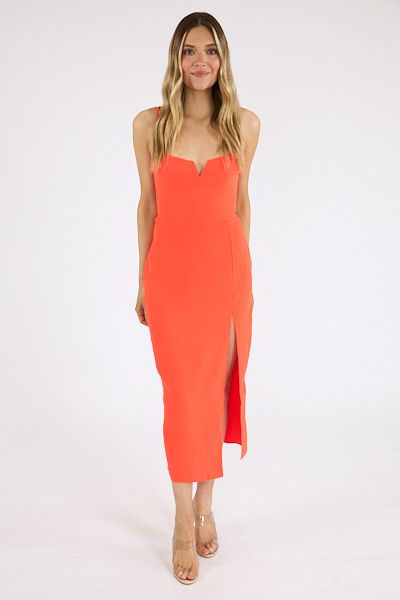 Lyra Midi Dress Serrano