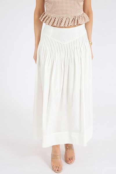 Marlowe Skirt Eggshell