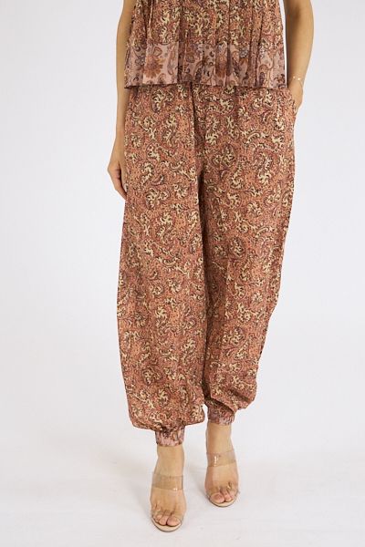 Elisse Joggers Floral Vine