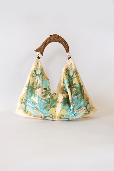 Satin Scarf Mini Bag