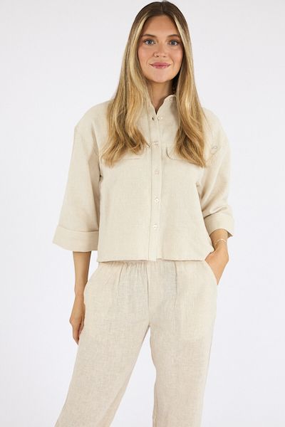 Weave Simona Shirt Moonbeam