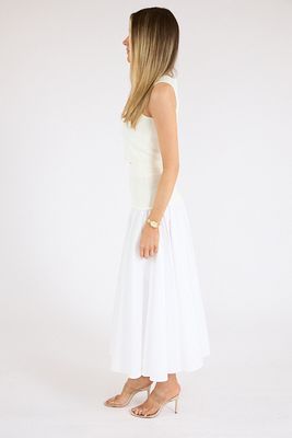 Saira Knit Set White