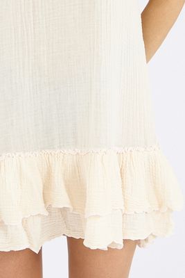 Dhaliah Ruffle Mini Dress