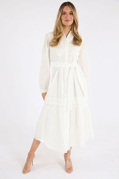 Doutzen Midi Dress Ivory