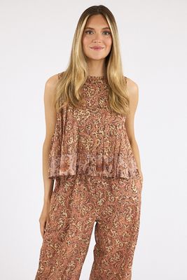 Lumi Top Floral Vine