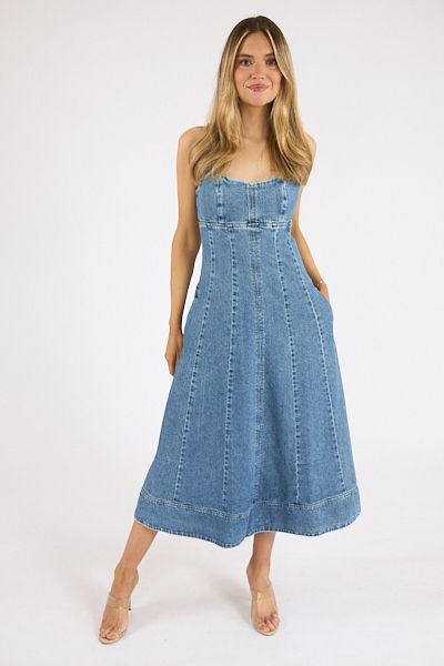 Willa Dress Denim