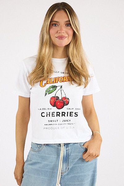 Cherries Everyday Tee