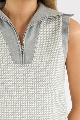 Peterson Half Zip Knit