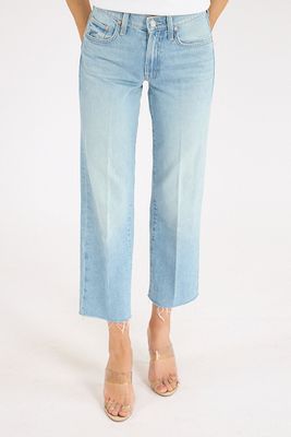 Mid Rise Rambler Zip Ankle Fray