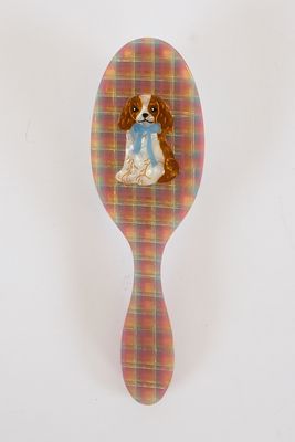 Hand Painted Hair Day Brush