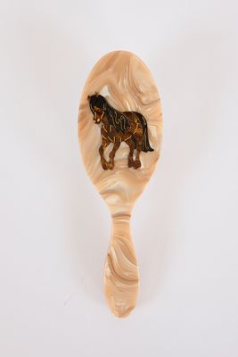 Hand Painted Hair Day Brush