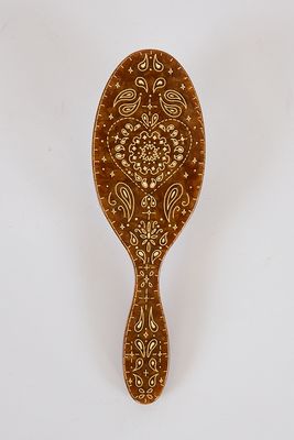 Hand Painted Hair Day Brush