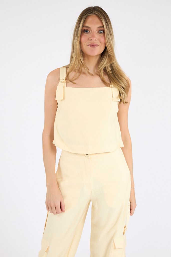 Buckle Strap Top