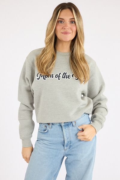 The Mom of The Year Varsity Sweatshirt