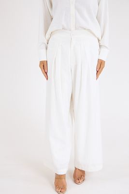 Linen Irene Pants White