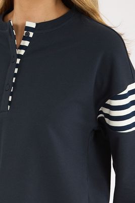 Rafferty Pullover Navy