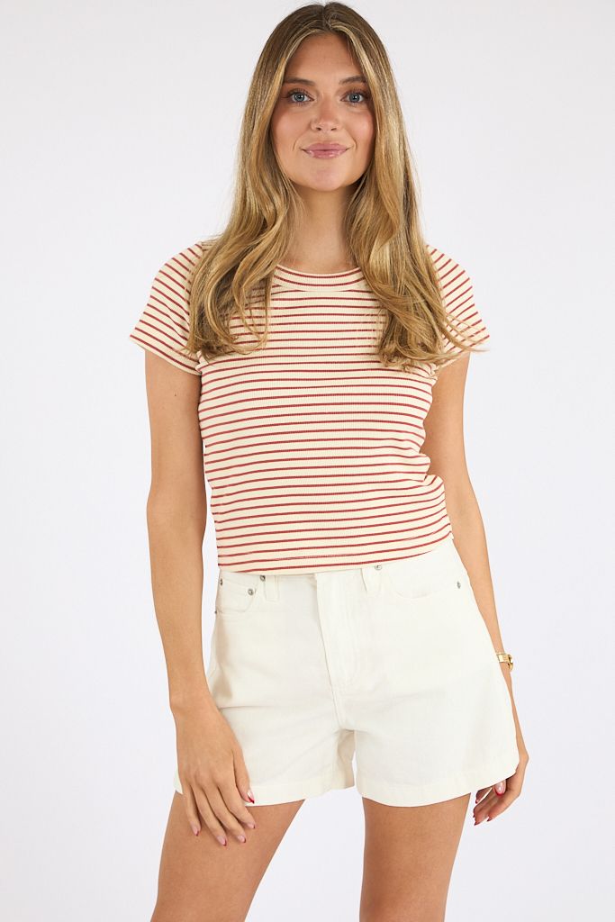Stripe Brother Tee