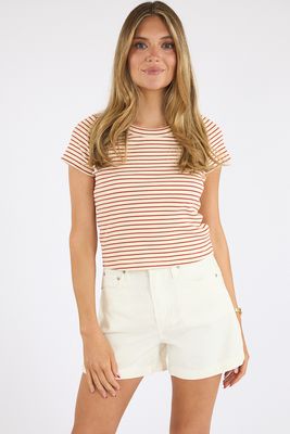 Stripe Brother Tee